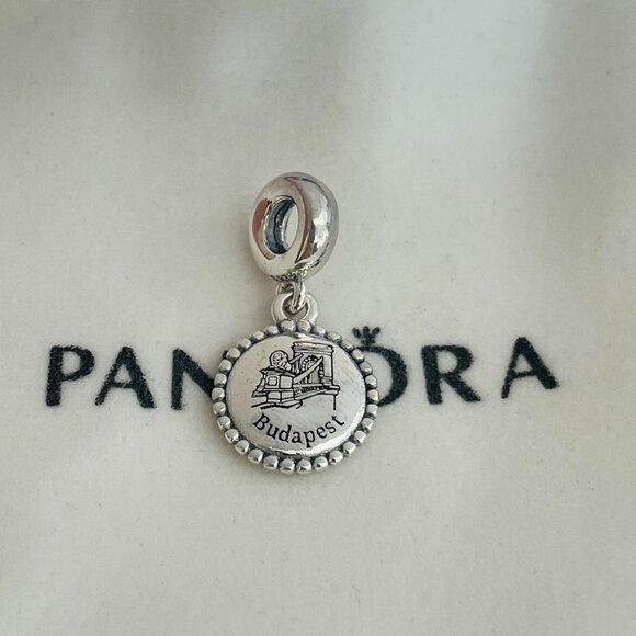 Pandora Budapest Dangle Charm Exclusive Pendant - Picture 1 of 4